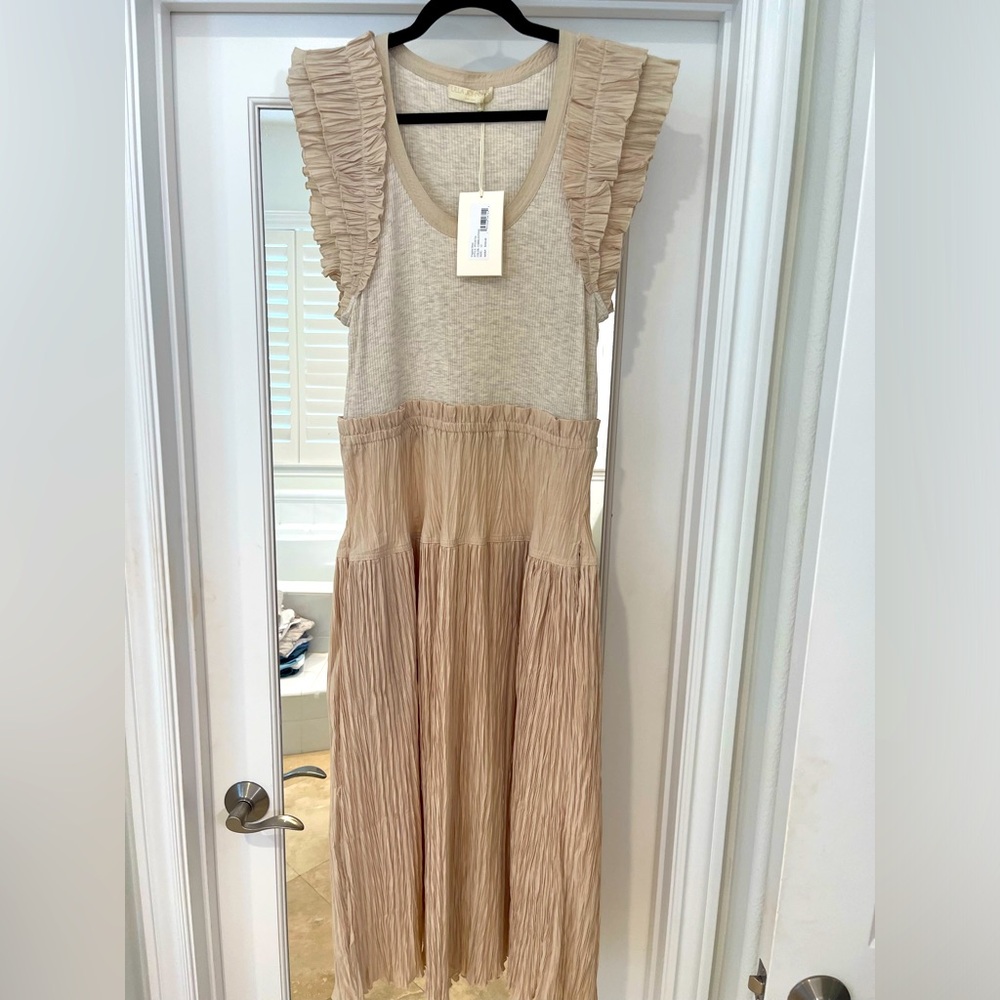 Ulla Johnson Virginia Ruffled Tiered MidiDress